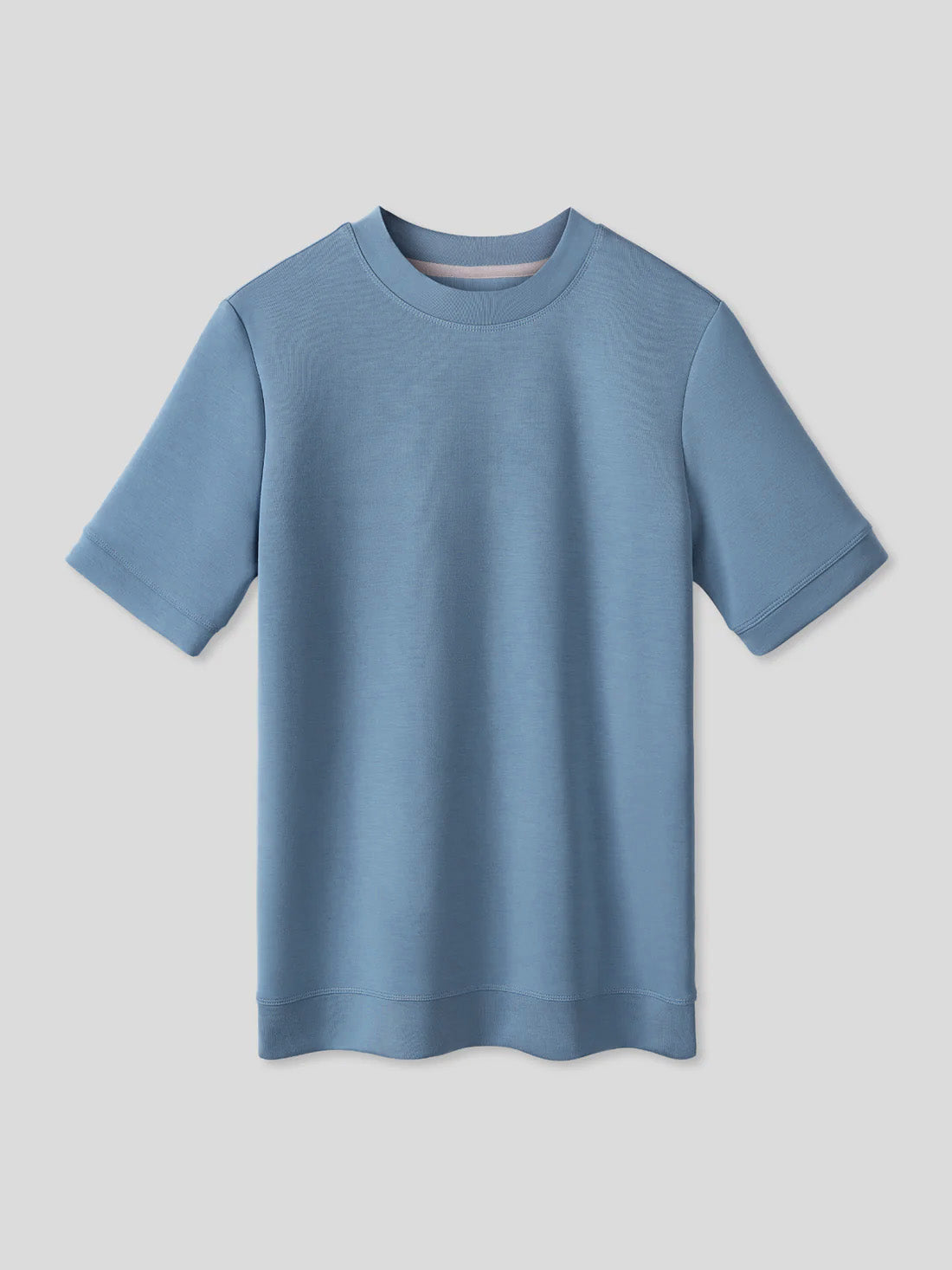 Modal Blend Short Sleeve Tee And Casual Short 8" Set