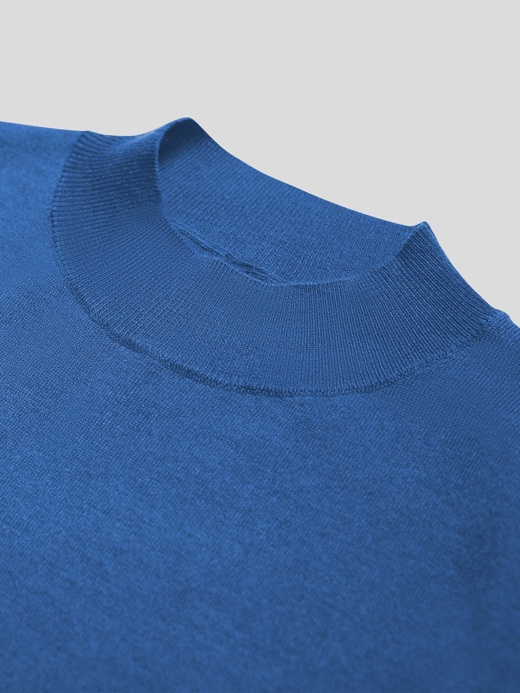 GentleKnit Ultra-Soft Mock Neck Sweater