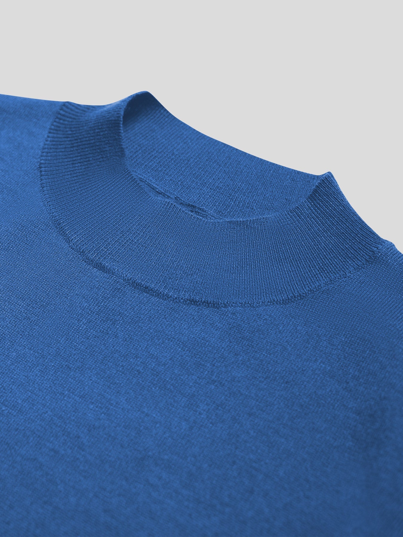 GentleKnit Ultra-Soft Mock Neck Sweater